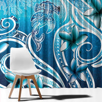 Polynesia World Ocean Day Window Curtain Ocean Style