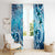 Polynesia World Ocean Day Window Curtain Ocean Style