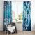 Polynesia World Ocean Day Window Curtain Ocean Style