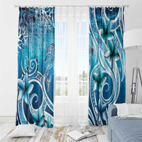 Polynesia World Ocean Day Window Curtain Ocean Style