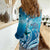 Polynesia World Ocean Day Women Casual Shirt Ocean Style