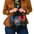 Samoa Shoulder Handbag Humpback Whale Siapo Pattern