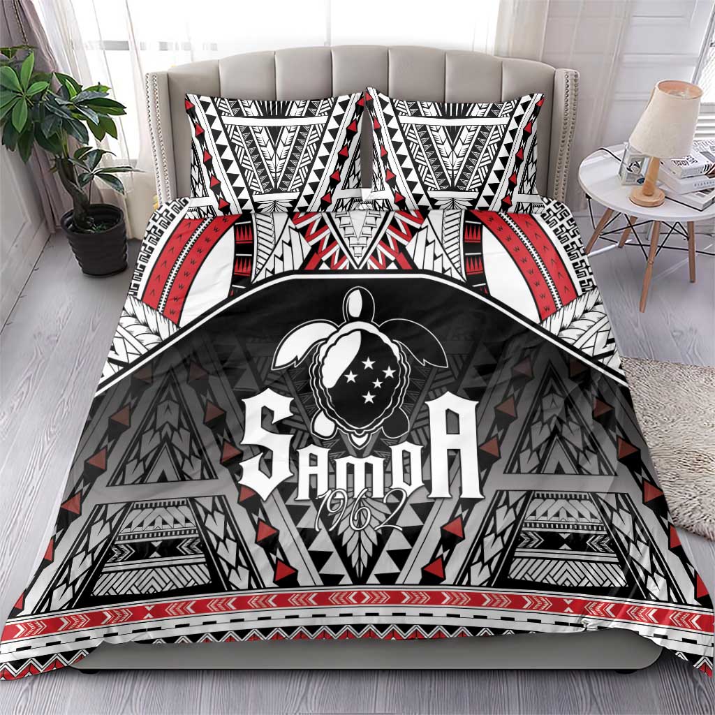 Samoa Independence Day Bedding Set Proud To Be Samoan