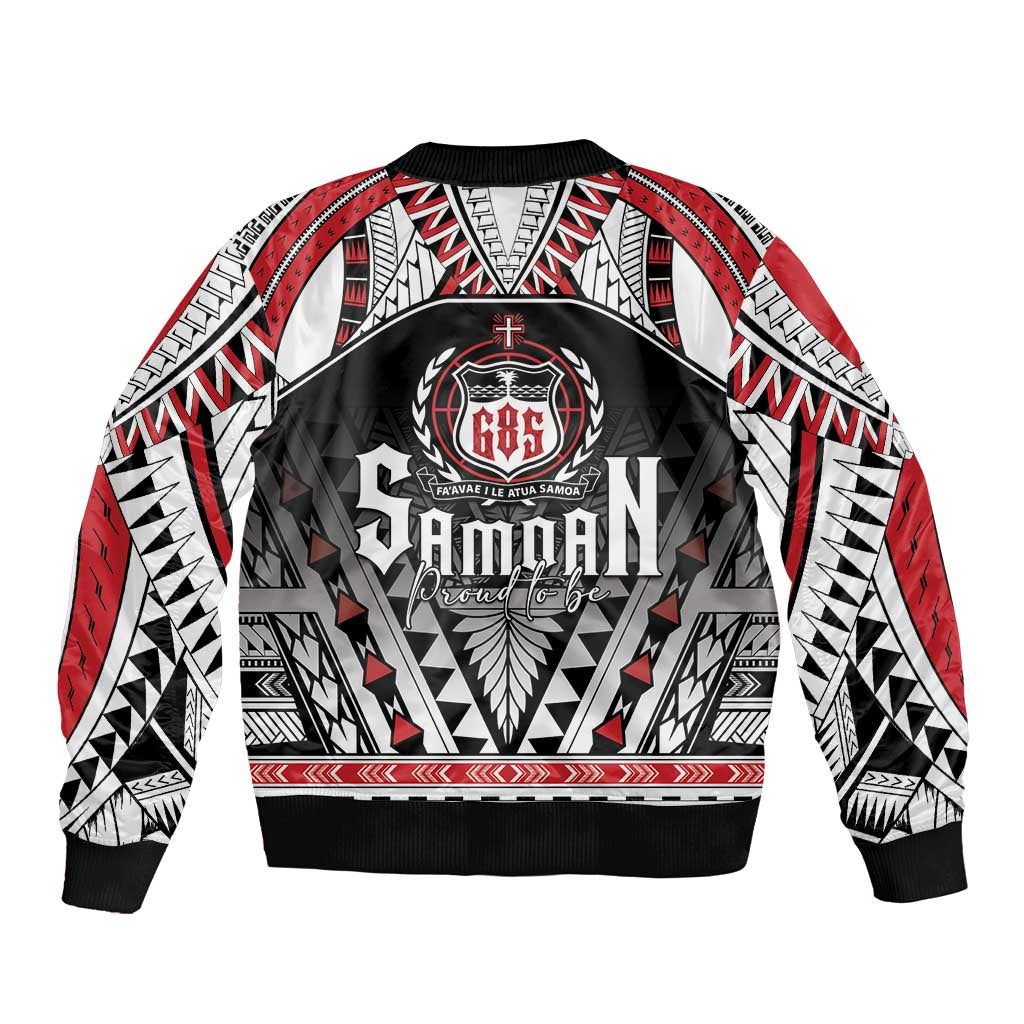 Samoa Independence Day Bomber Jacket Proud To Be Samoan