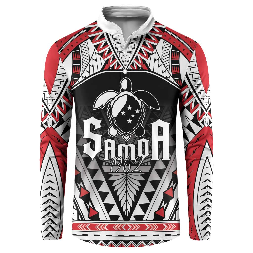 Samoa Independence Day Button Sweatshirt Proud To Be Samoan