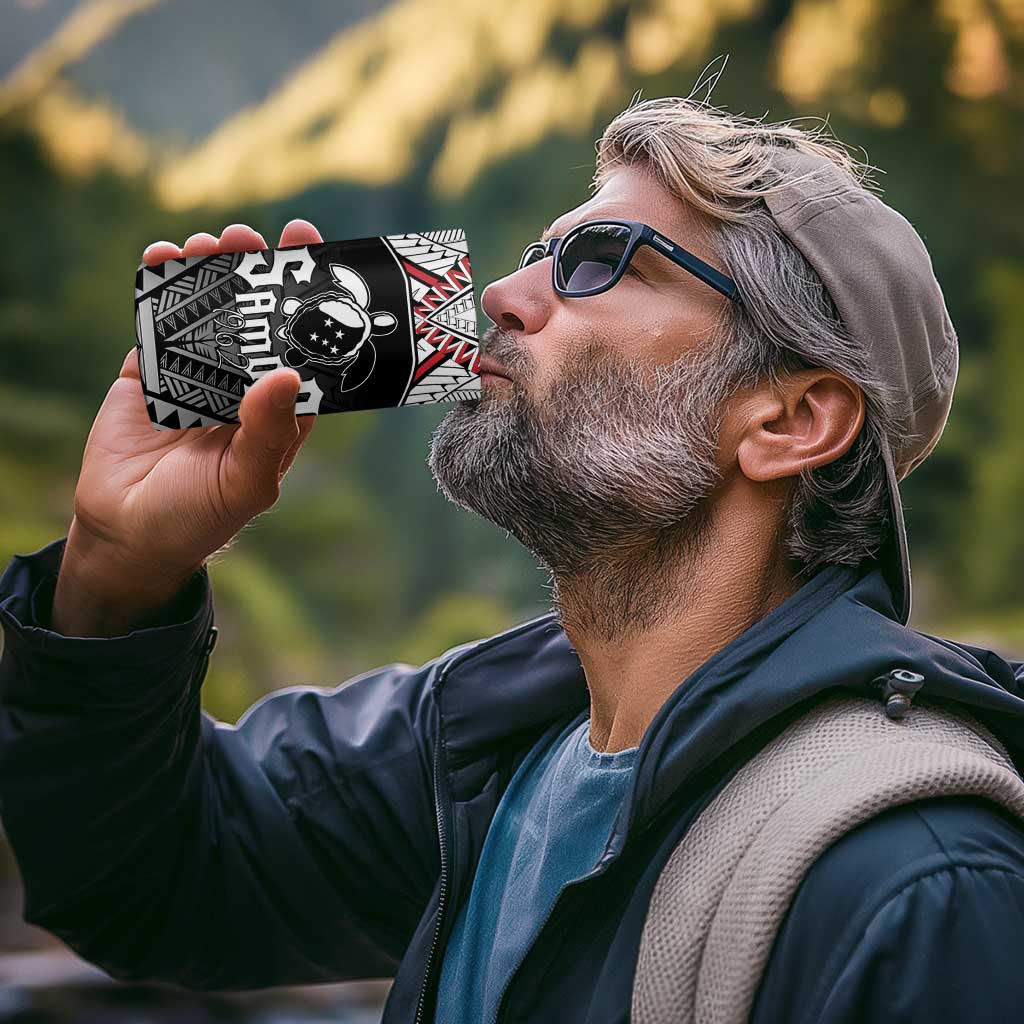 Samoa Independence Day 4 in 1 Can Cooler Tumbler Proud To Be Samoan