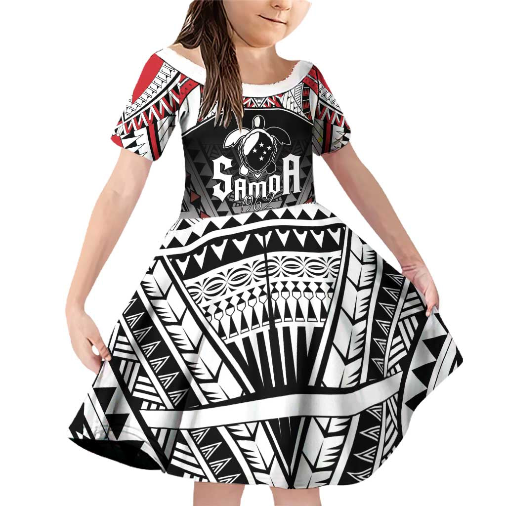 Samoa Independence Day Family Matching Off Shoulder Short Dress and Hawaiian Shirt Proud To Be Samoan