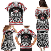 Samoa Independence Day Family Matching Puletasi and Hawaiian Shirt Proud To Be Samoan