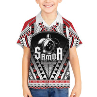 Samoa Independence Day Family Matching Short Sleeve Bodycon Dress and Hawaiian Shirt Proud To Be Samoan