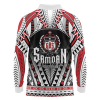 Samoa Independence Day Long Sleeve Polo Shirt Proud To Be Samoan