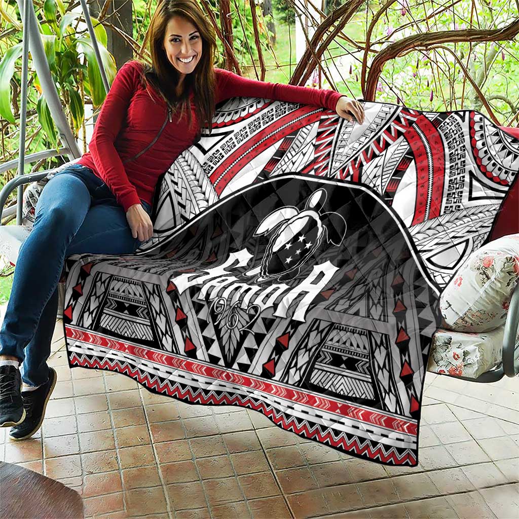 Samoa Independence Day Quilt Proud To Be Samoan