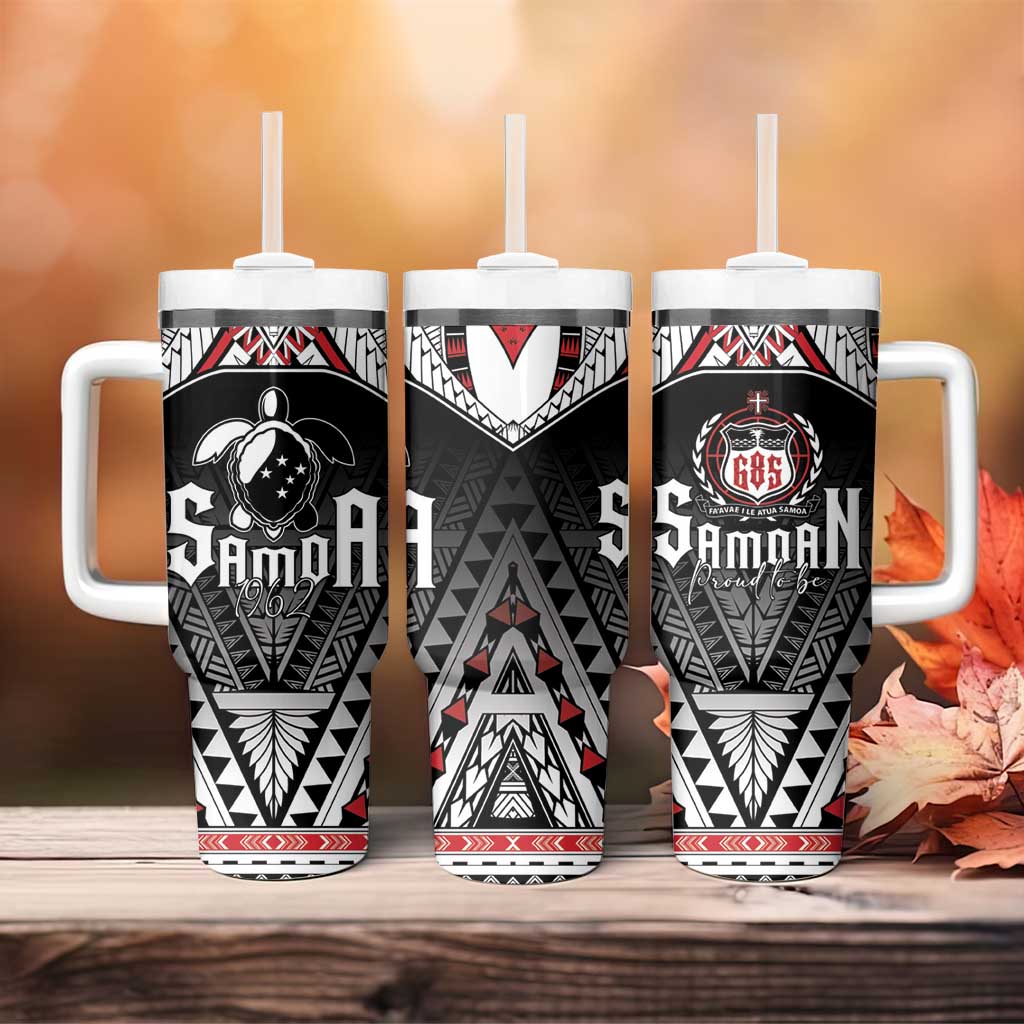 Samoa Independence Day Tumbler With Handle Proud To Be Samoan