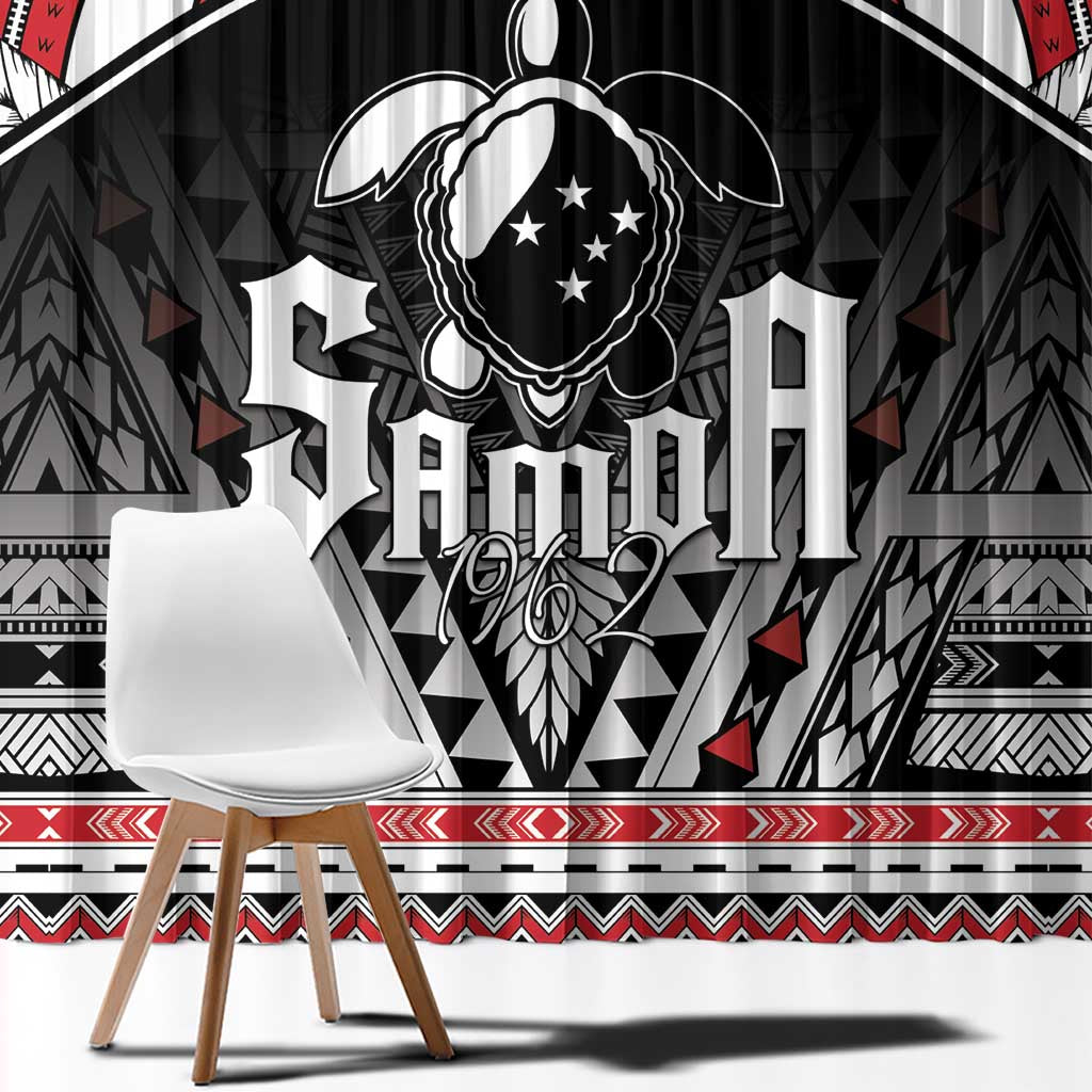 Samoa Independence Day Window Curtain Proud To Be Samoan
