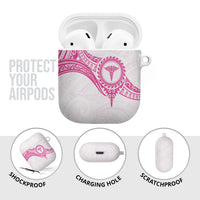 New Zealand Aotearoa AirPods Case Nurse Tribal Pink Version