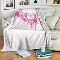 New Zealand Aotearoa Blanket Nurse Tribal Pink Version