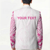 Personalised New Zealand Aotearoa Blazer Nurse Tribal Pink Version