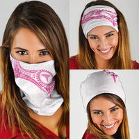 New Zealand Aotearoa Neck Gaiter Nurse Tribal Pink Version