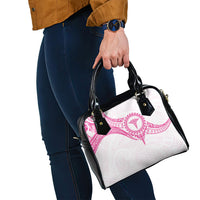 New Zealand Aotearoa Shoulder Handbag Nurse Tribal Pink Version