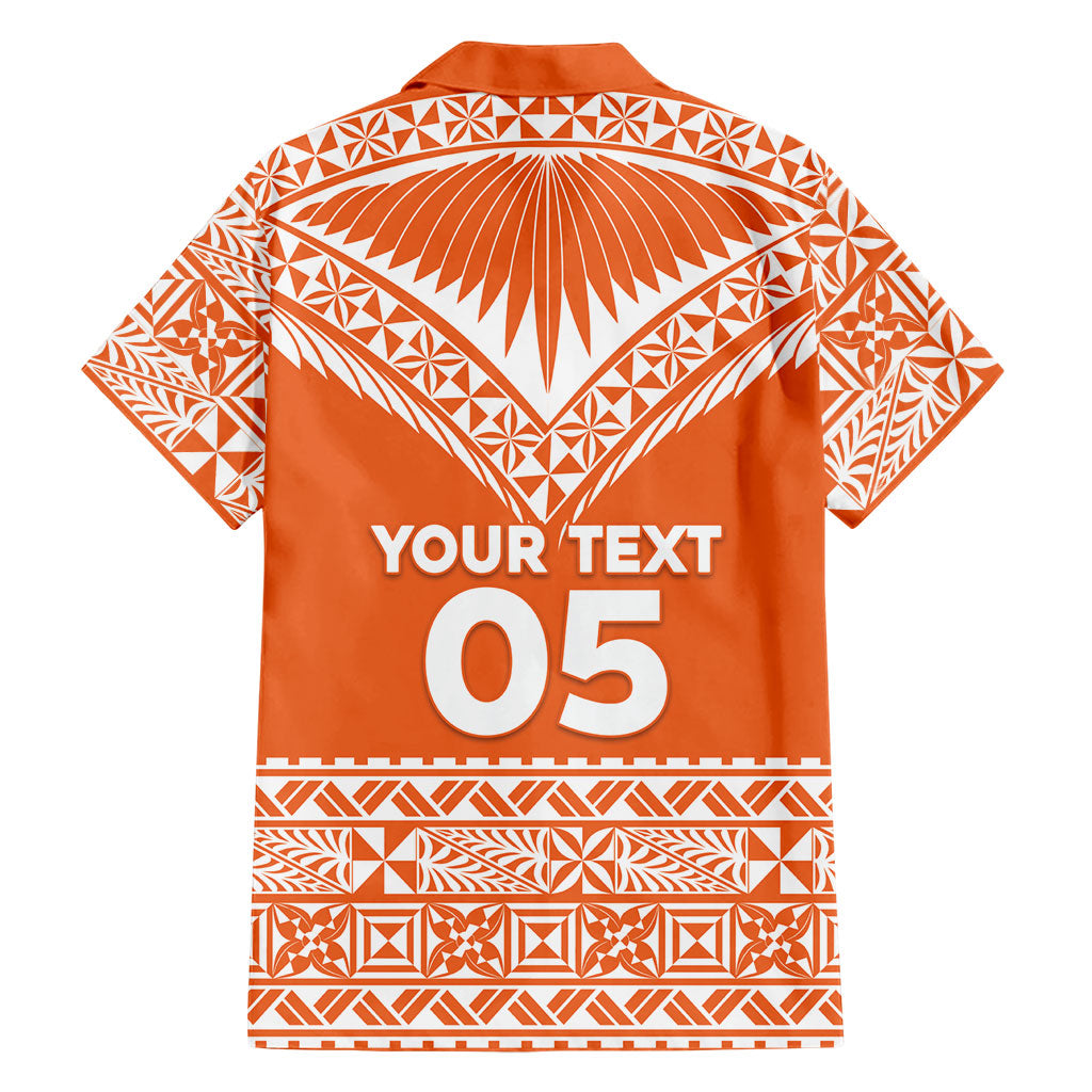 Personalised Tonga Tailulu College Family Matching Mermaid Dress and Hawaiian Shirt Tongan Kupesi Pattern LT05 - Polynesian Pride
