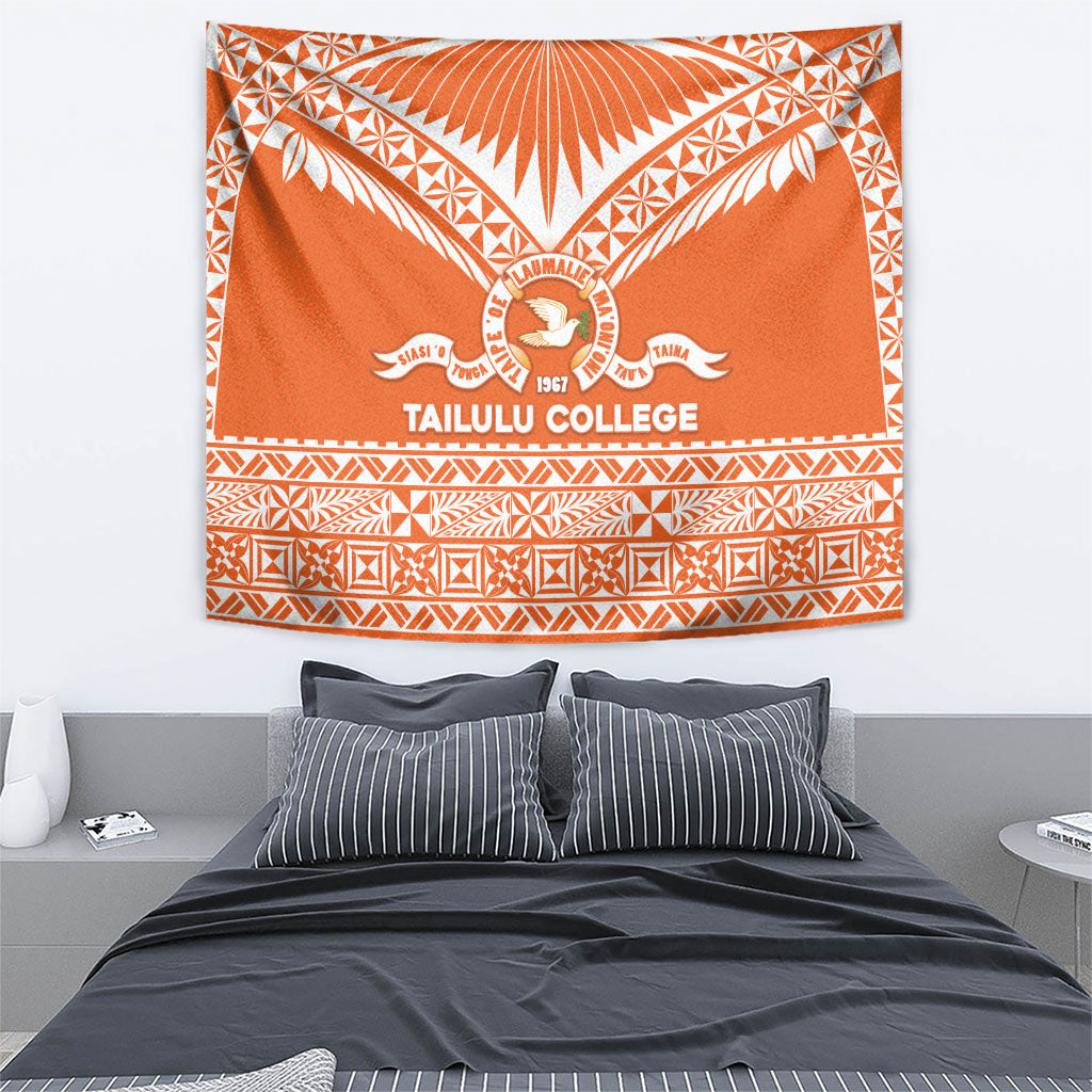 Tonga Tailulu College Tapestry Tongan Kupesi Pattern