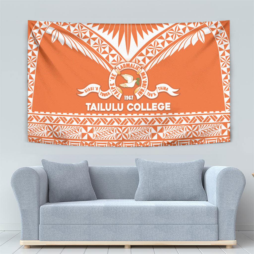Tonga Tailulu College Tapestry Tongan Kupesi Pattern