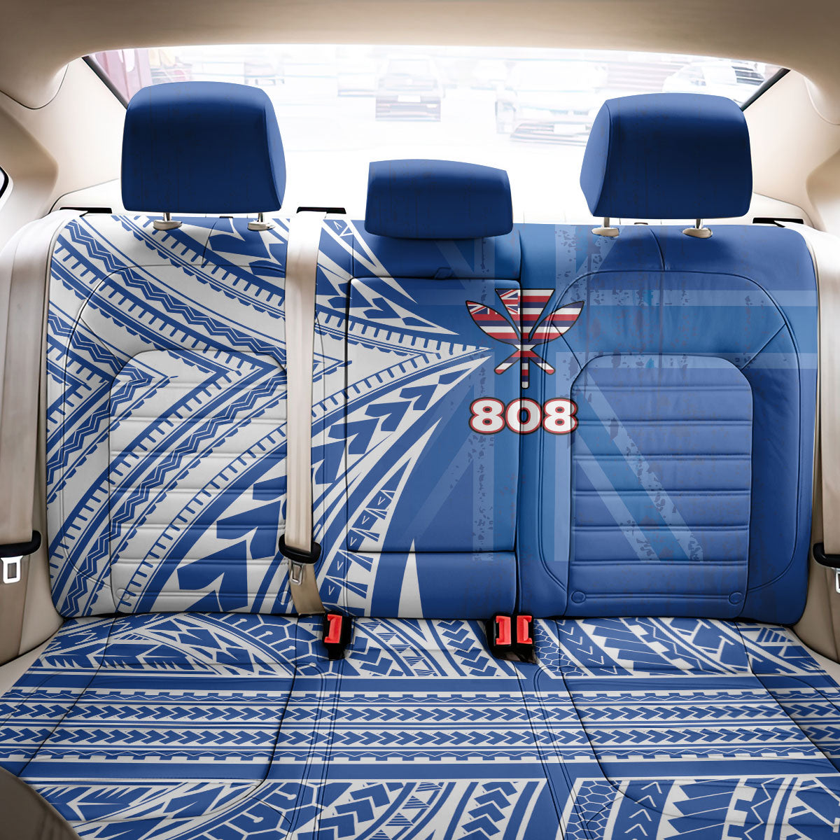 Hawaii 808 Back Car Seat Cover Unique Style