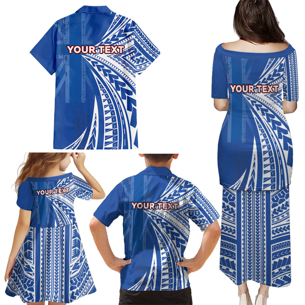 Personalised Hawaii 808 Family Matching Puletasi and Hawaiian Shirt Unique Style