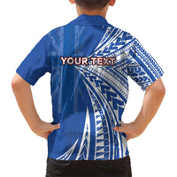 Personalised Hawaii 808 Family Matching Tank Maxi Dress and Hawaiian Shirt Unique Style LT05 - Polynesian Pride