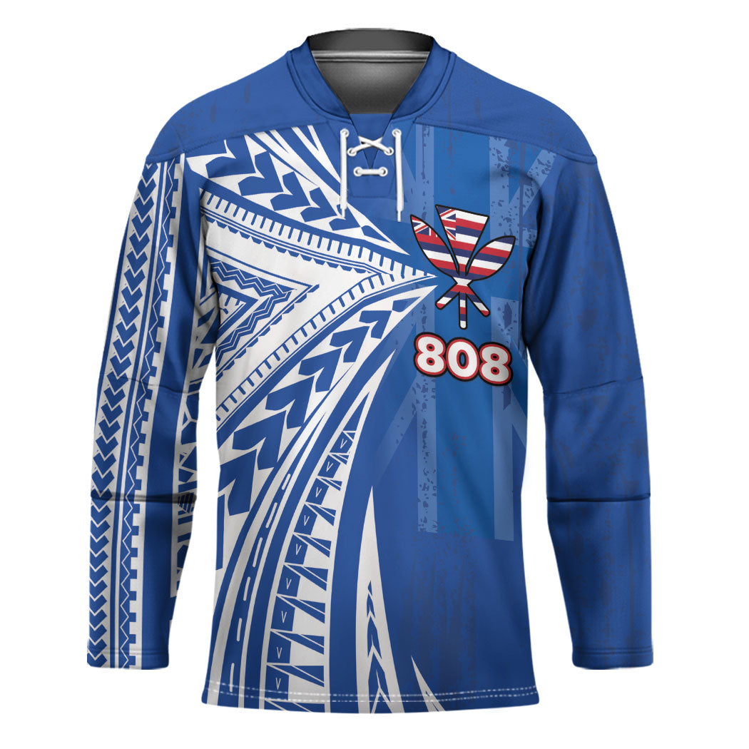 Personalised Hawaii 808 Hockey Jersey Unique Style