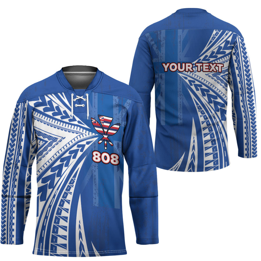 Personalised Hawaii 808 Hockey Jersey Unique Style