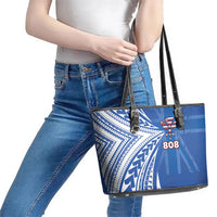Hawaii 808 Leather Tote Bag Unique Style