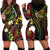 Vanuatu And Australia Aboriginal Hoodie Dress Iguana And Kangaroo Together