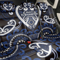 Aotearoa Ngati Tuwharetoa Back Car Seat Cover Maori Tribal Pattern
