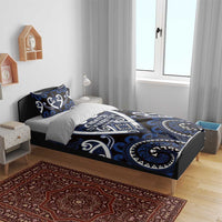 Aotearoa Ngati Tuwharetoa Bedding Set Maori Tribal Pattern