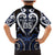 Custom Aotearoa Ngati Tuwharetoa Family Matching Mermaid Dress and Hawaiian Shirt Maori Tribal Pattern