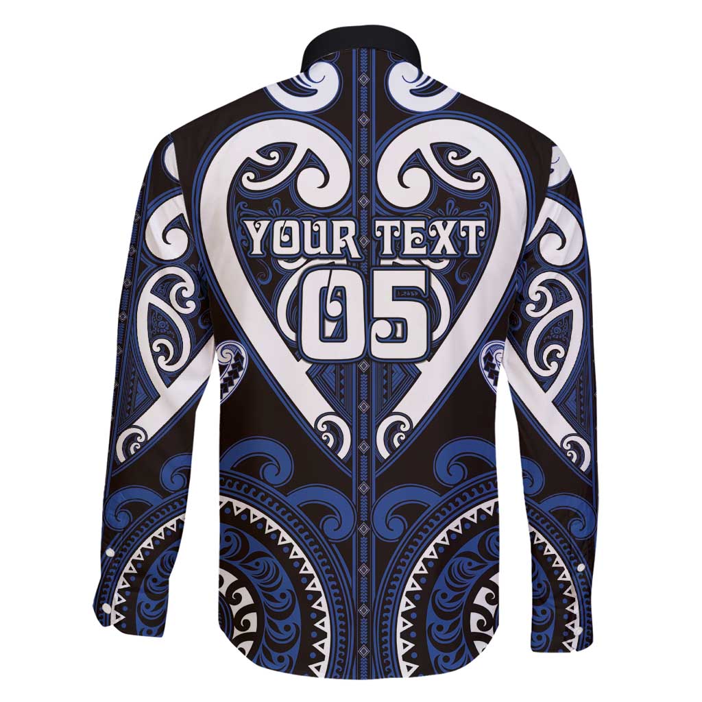 Custom Aotearoa Ngati Tuwharetoa Family Matching Off Shoulder Maxi Dress and Hawaiian Shirt Maori Tribal Pattern LT05 - Polynesian Pride