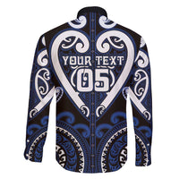 Custom Aotearoa Ngati Tuwharetoa Family Matching Off Shoulder Maxi Dress and Hawaiian Shirt Maori Tribal Pattern LT05 - Polynesian Pride