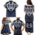 Custom Aotearoa Ngati Tuwharetoa Family Matching Puletasi and Hawaiian Shirt Maori Tribal Pattern
