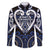 Custom Aotearoa Ngati Tuwharetoa Family Matching Puletasi and Hawaiian Shirt Maori Tribal Pattern