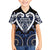 Custom Aotearoa Ngati Tuwharetoa Family Matching Tank Maxi Dress and Hawaiian Shirt Maori Tribal Pattern