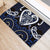 Aotearoa Ngati Tuwharetoa Rubber Doormat Maori Tribal Pattern