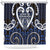 Aotearoa Ngati Tuwharetoa Shower Curtain Maori Tribal Pattern