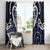 Aotearoa Ngati Tuwharetoa Window Curtain Maori Tribal Pattern