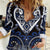 Custom Aotearoa Ngati Tuwharetoa Women Casual Shirt Maori Tribal Pattern