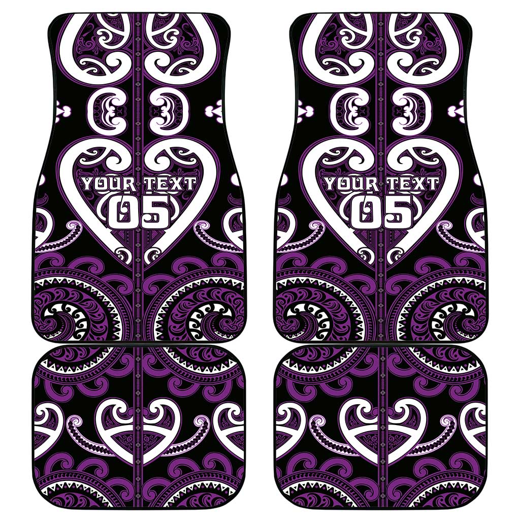 Aotearoa Rangitane Car Mats Maori Tribal Pattern