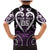 Custom Aotearoa Rangitane Family Matching Mermaid Dress and Hawaiian Shirt Maori Tribal Pattern
