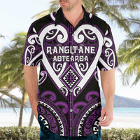 Custom Aotearoa Rangitane Hawaiian Shirt Maori Tribal Pattern LT05 - Polynesian Pride