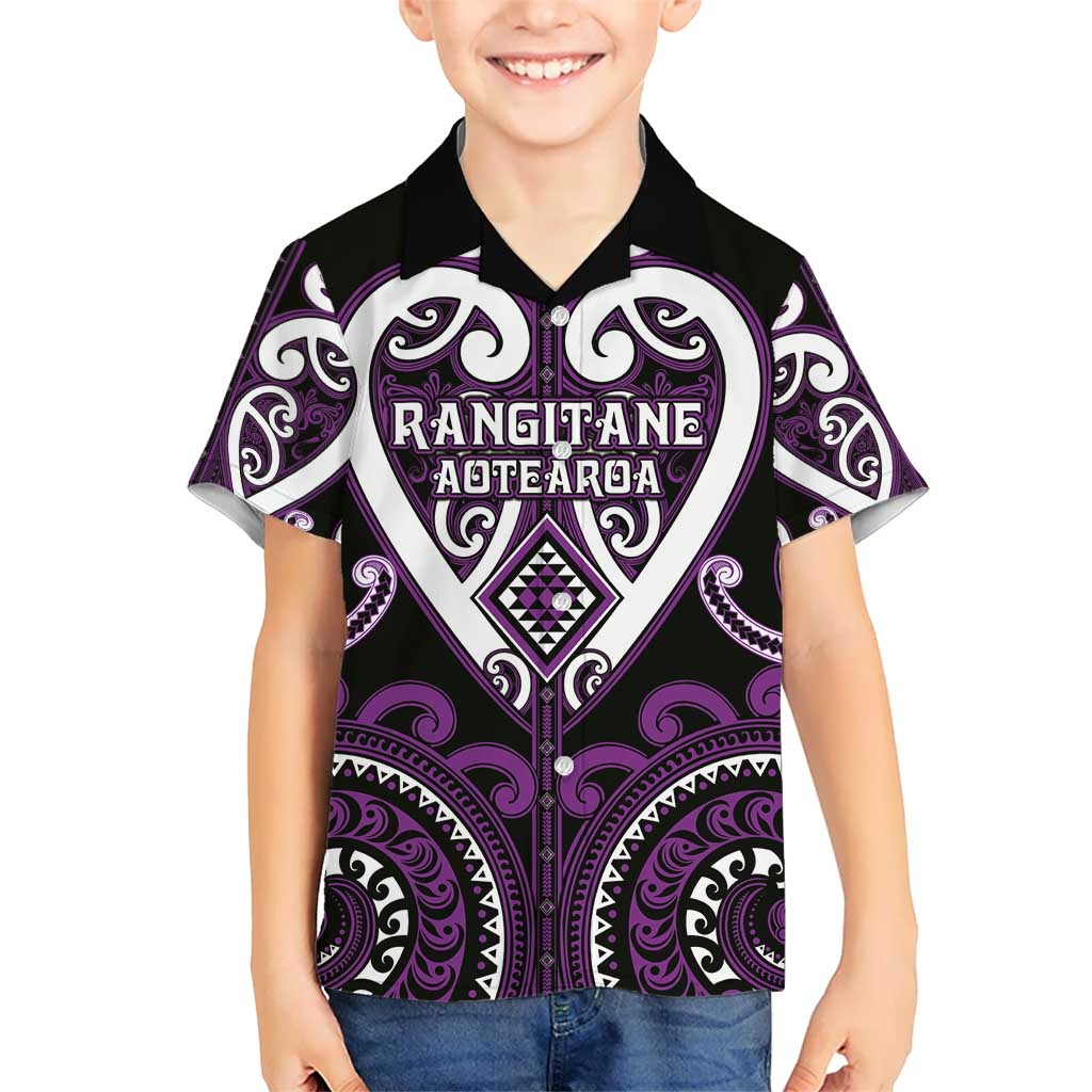 Custom Aotearoa Rangitane Hawaiian Shirt Maori Tribal Pattern LT05 - Polynesian Pride