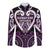 Custom Aotearoa Rangitane Long Sleeve Button Shirt Maori Tribal Pattern