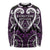 Custom Aotearoa Rangitane Long Sleeve Shirt Maori Tribal Pattern